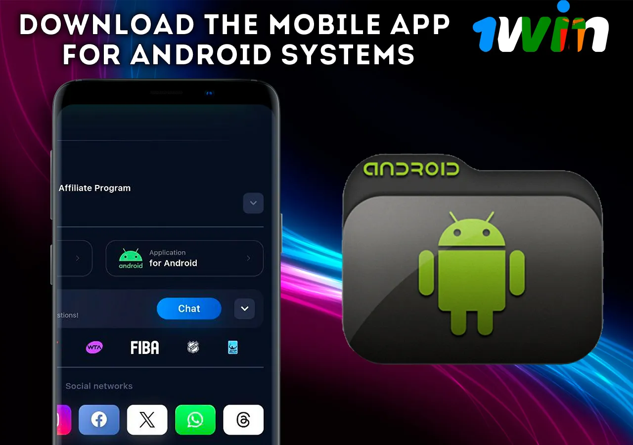 Download 1Win mobile app for Android systems