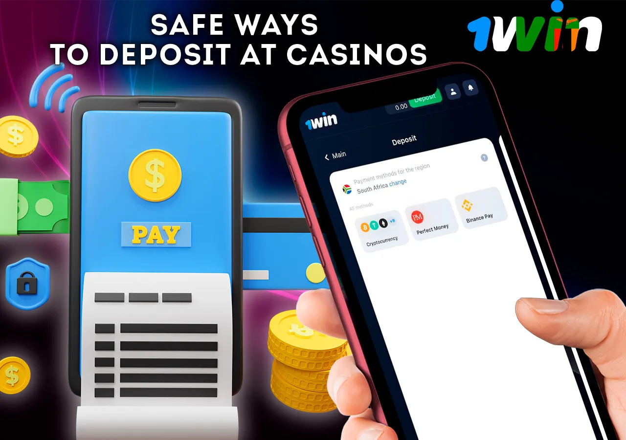 Safe ways to deposit at 1Win Casino