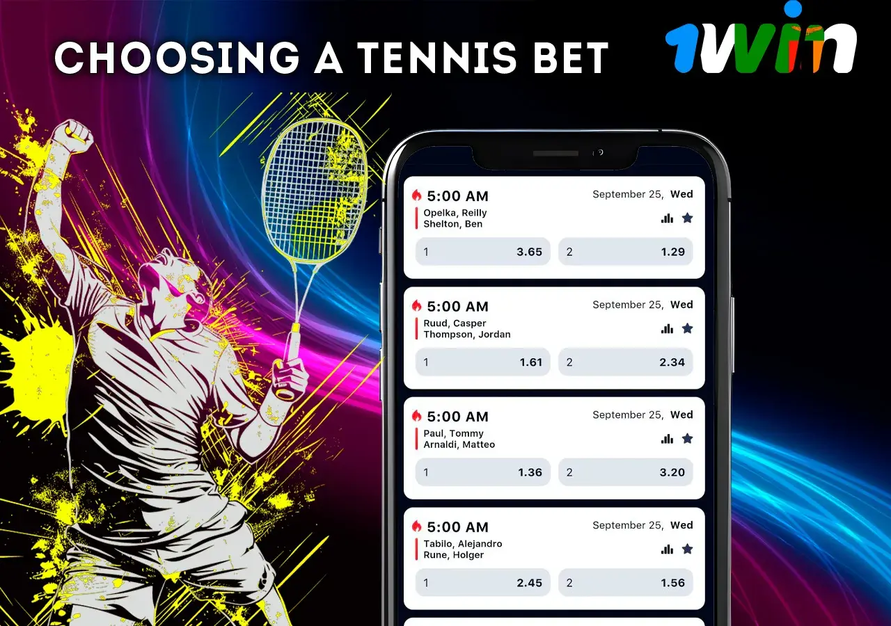 Choose tennis betting