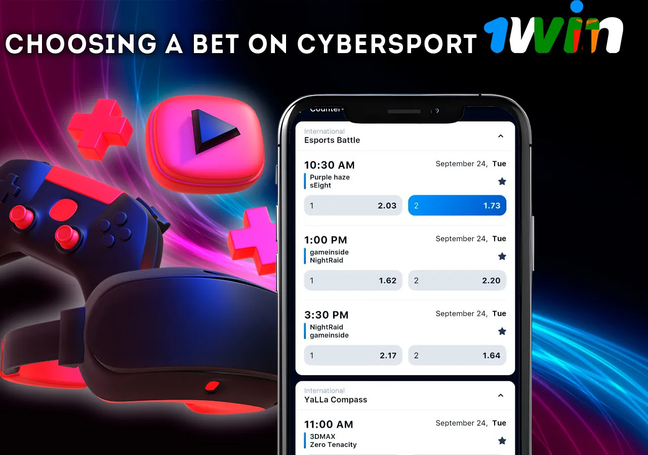 Choose cybersport betting