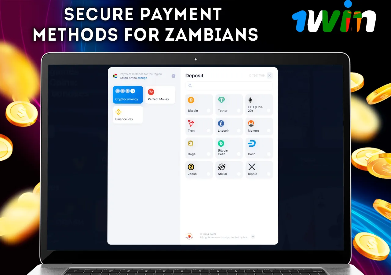 Secure payment methods for Zambian residents